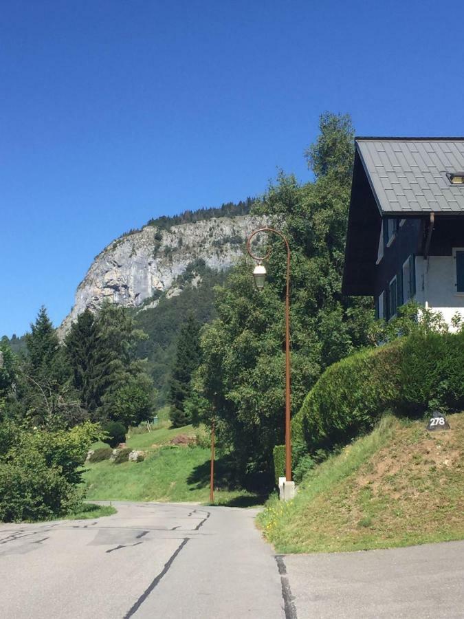 Chalet La Grande Vue Saint-Jean-dʼAulps Εξωτερικό φωτογραφία