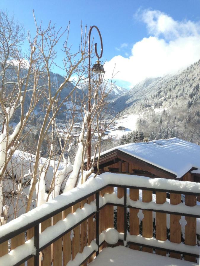 Chalet La Grande Vue Saint-Jean-dʼAulps Εξωτερικό φωτογραφία